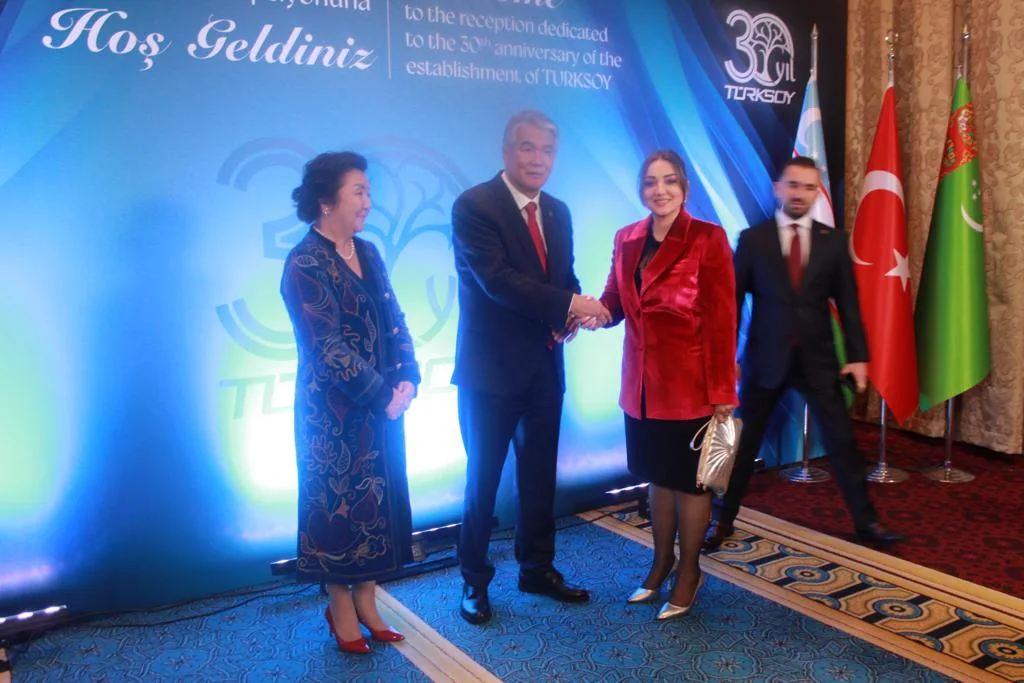 Nezaket Atasoy Attended TURKSOY's 30th Anniversary Reception