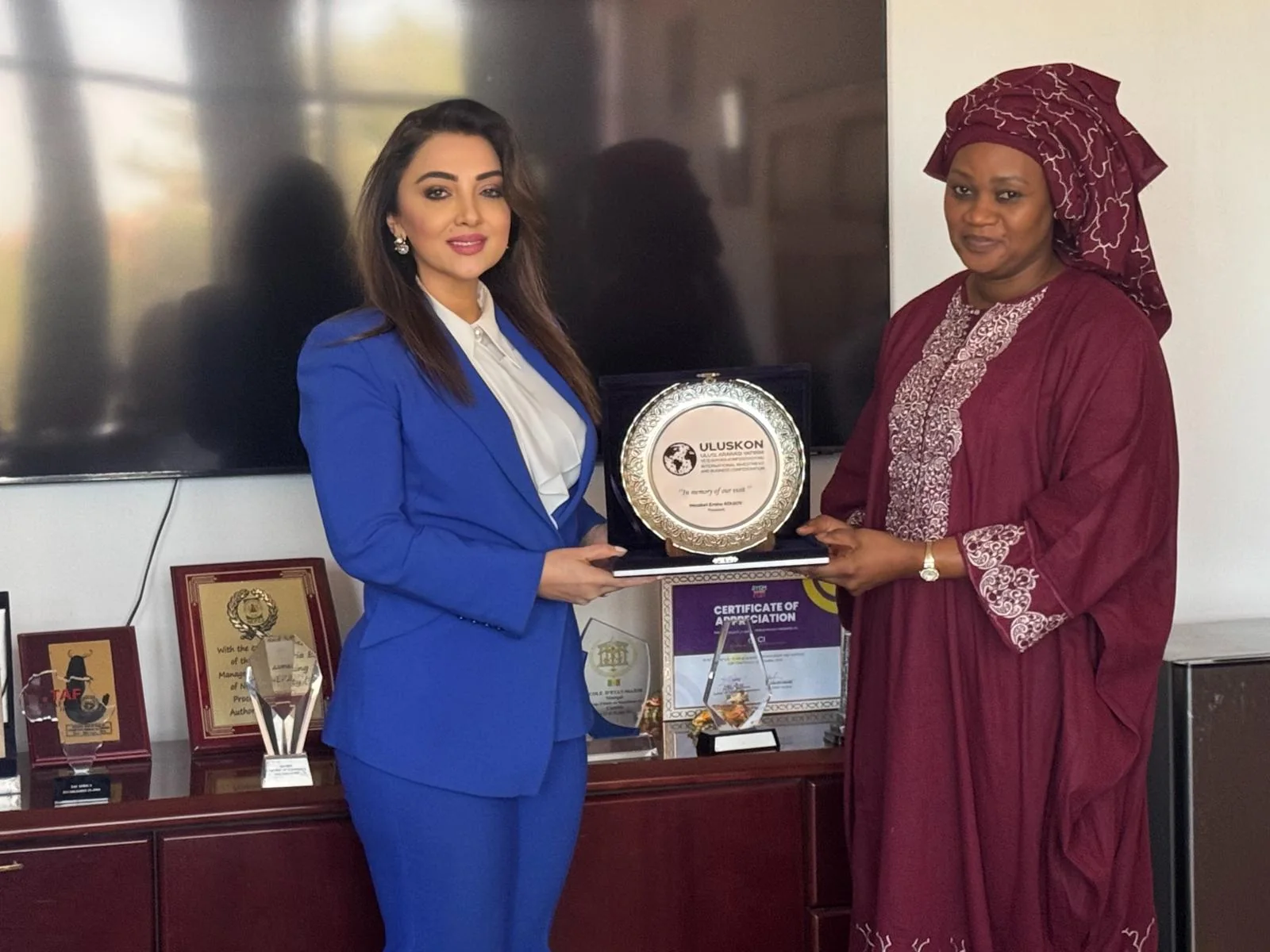 Uluskon Presıdent Atasoy Inıtıates Contact to Strengthen Trade Tıes Wıth Gambıa