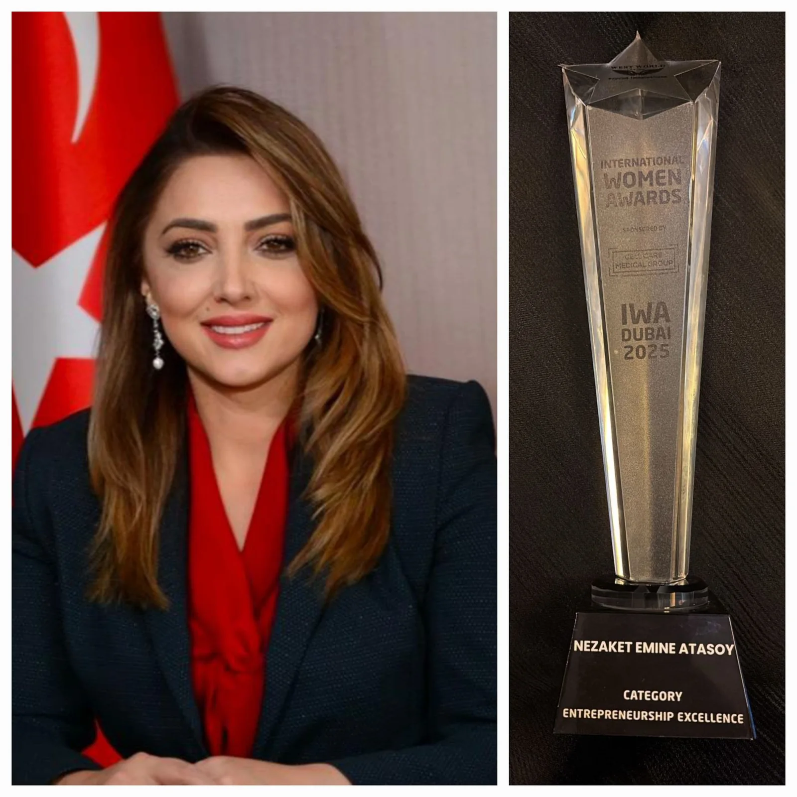 Presıdent Atasoy Honored Wıth the Dubaı 2025 Entrepreneurshıp Excellence Award