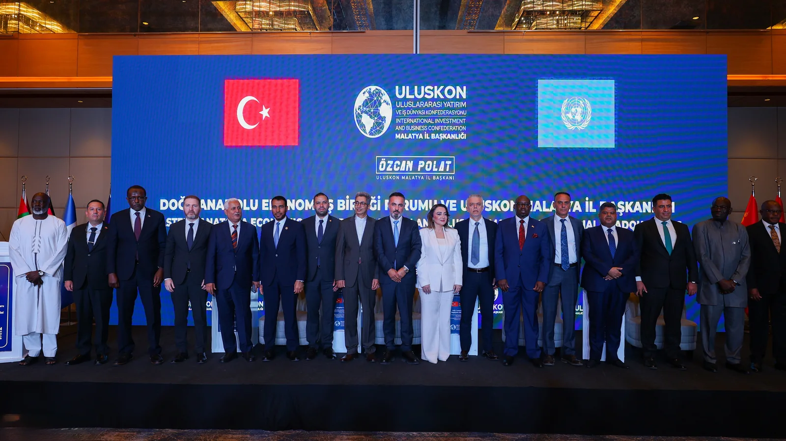 “East Anatolia Economic Cooperation Forum” Held in Malatya Under the Leadership of ULUSKON