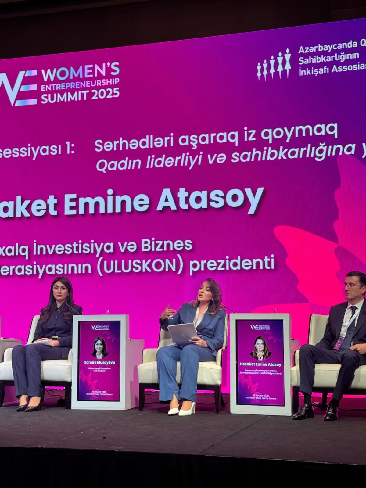 ULUSKON'dan Azerbaycan'da Kadın Girişimciliğine Tam Destek