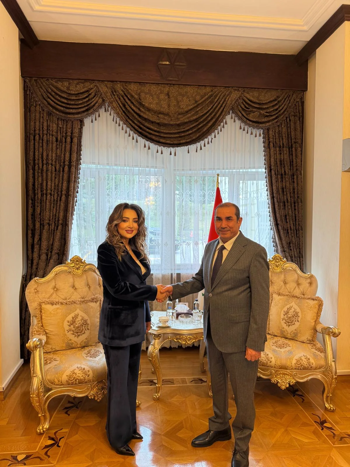 Atasoy and the Iraqı Ambassador Together: Economıc Brıdges Are Strengthenıng
