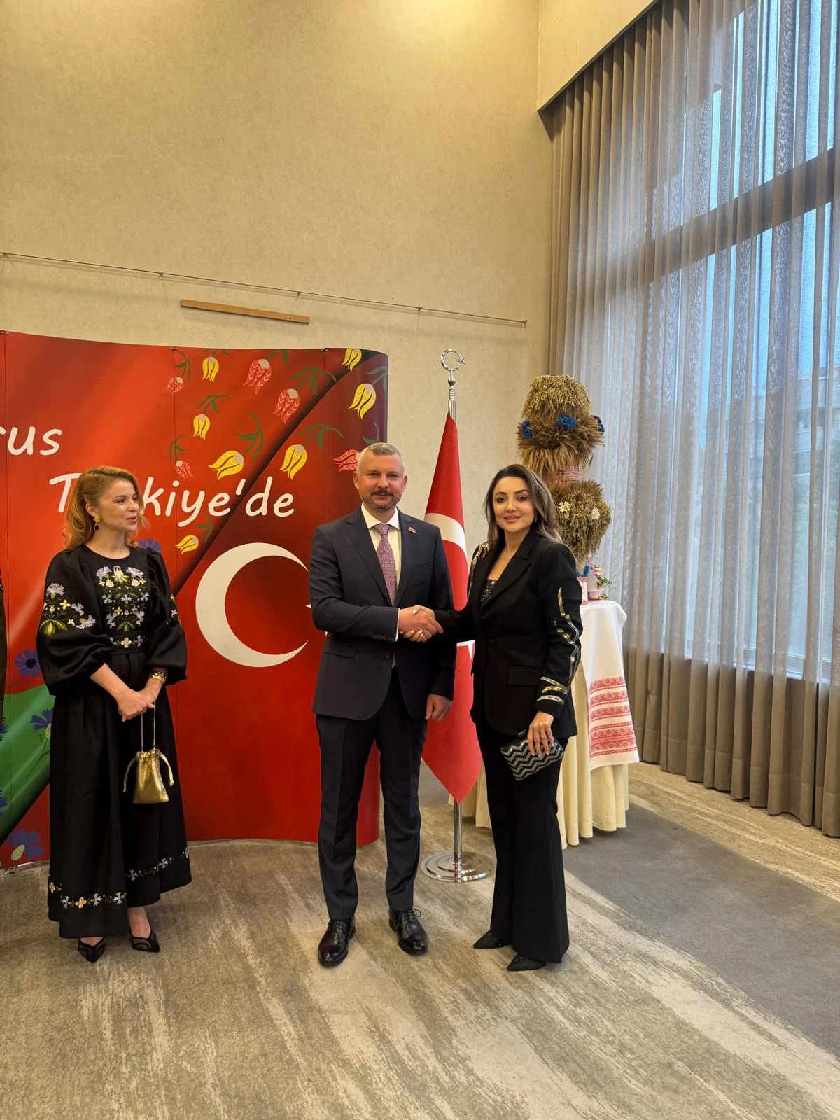 ULUSKON President Atasoy Attends Belarus Independence Day Reception
