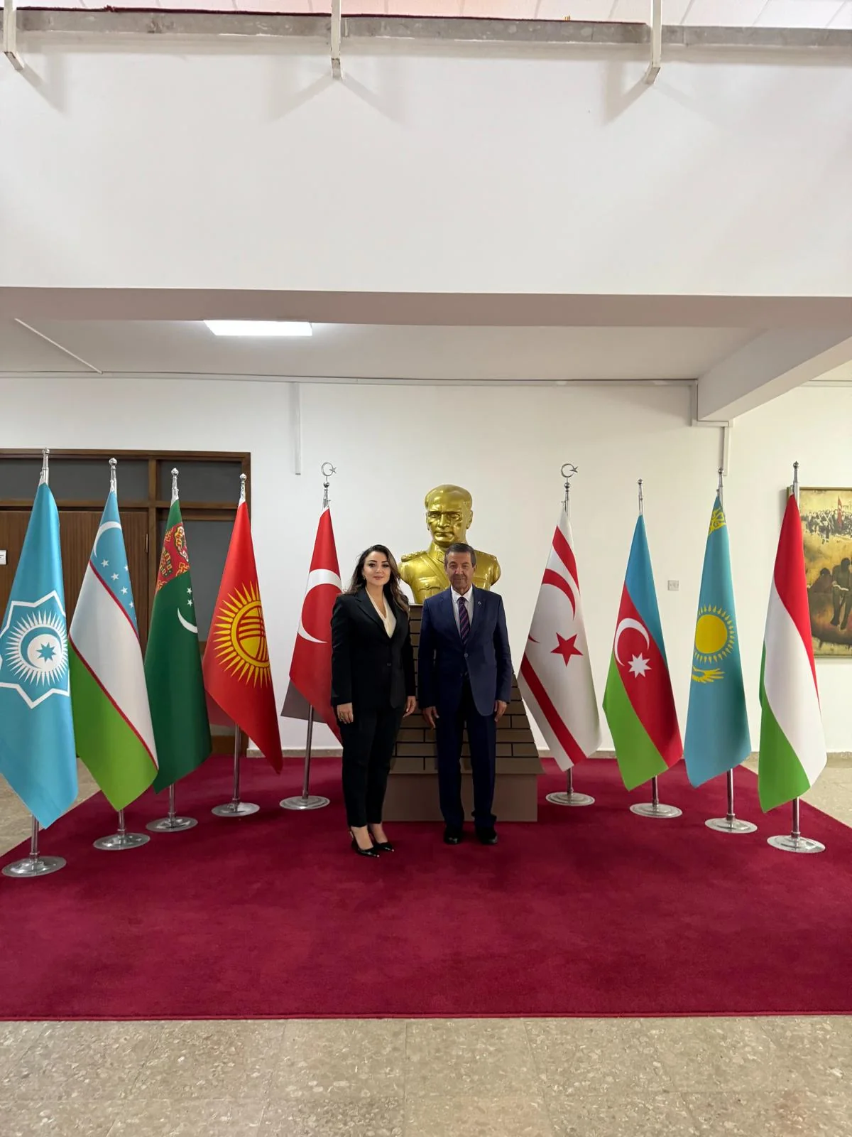 Uluskon's Contacts Conclude Wıth Mınıstry of Foreıgn Affaırs Vısıt: a New Economıc Era Begıns Wıth the Trnc