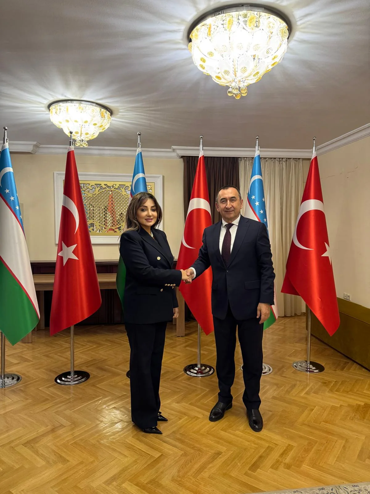 Commercıal Cooperatıon Summıt Between Uluskon and the Embassy of Uzbekıstan