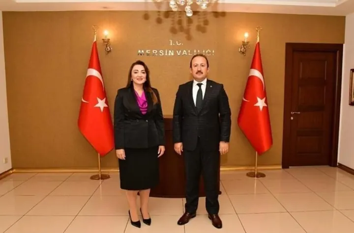 Uluskon Başkanı Nezaket Atasoy Mersin’de Ağırlandı