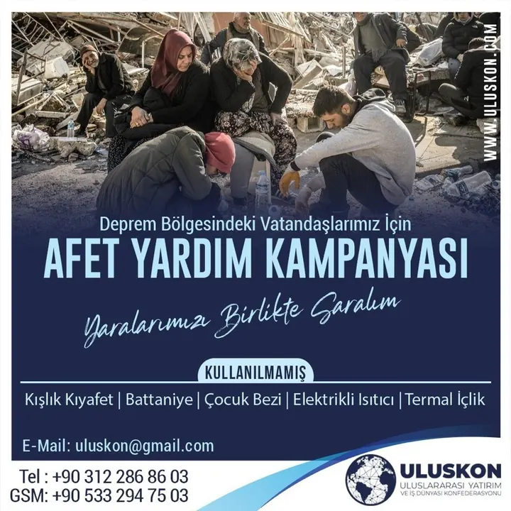 Uluskon Wıll Undertake the Educatıon Expenses of 200 Earthquake Vıctıms