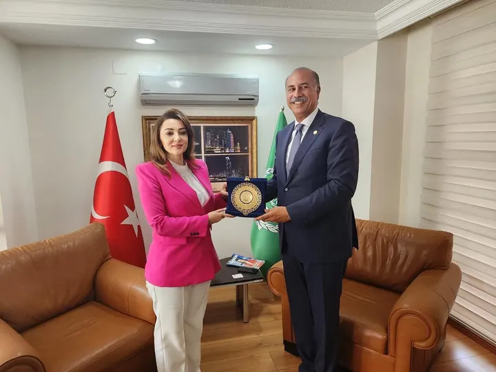 ULUSKON ile Arap Birliği Türkiye Büyükelçiliği iş birliği toplantısı gerçekleştirdi