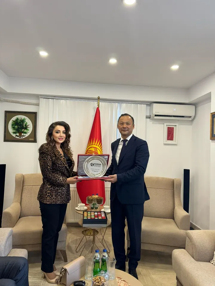 Başkan Atasoy Kırgız Cumhuriyeti Ankara Büyükelçiliği'ni ziyaret etti