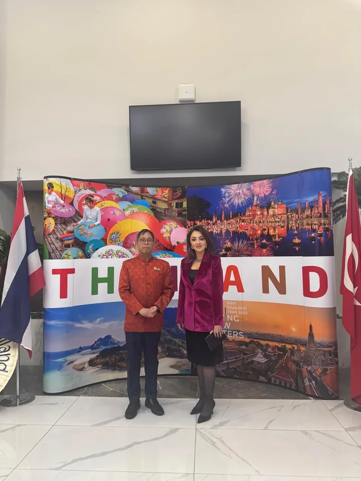 ULUSKON President Nezaket Emine Atasoy attended the National Day Reception of the Kingdom of Thailand