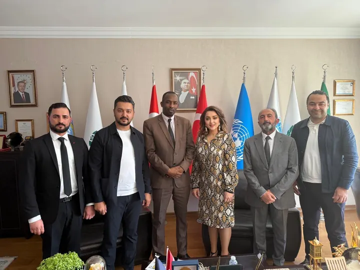 Ethıopıan Embassy Offıcıal Pays Vısıt to Uluskon Presıdent Atasoy