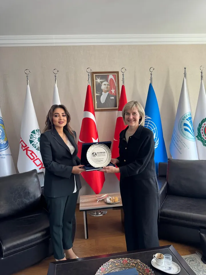 Estonya Büyükelçiliği’nden Uluskon Başkanı Nezaket Emine Atasoy’a Ziyaret