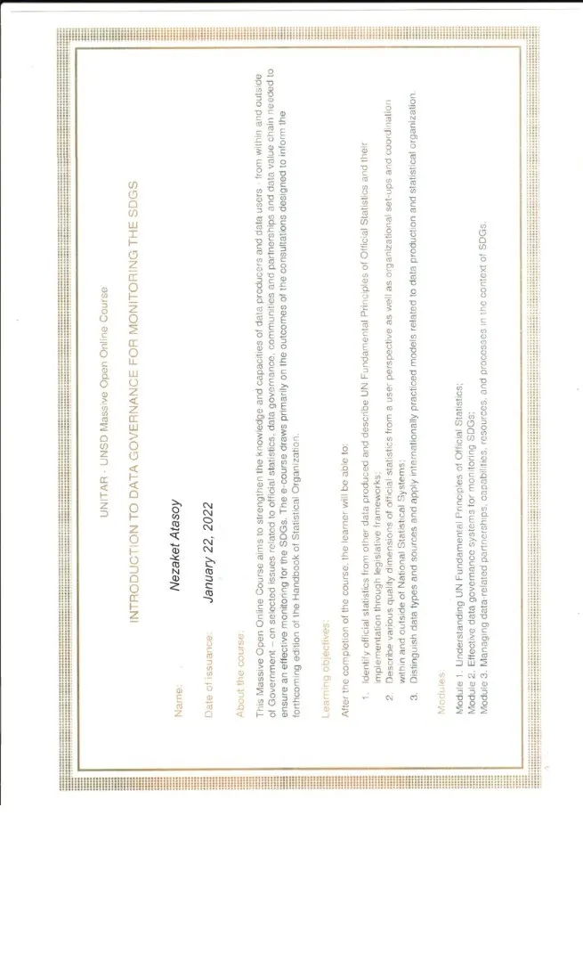 ULUSKON Certificates