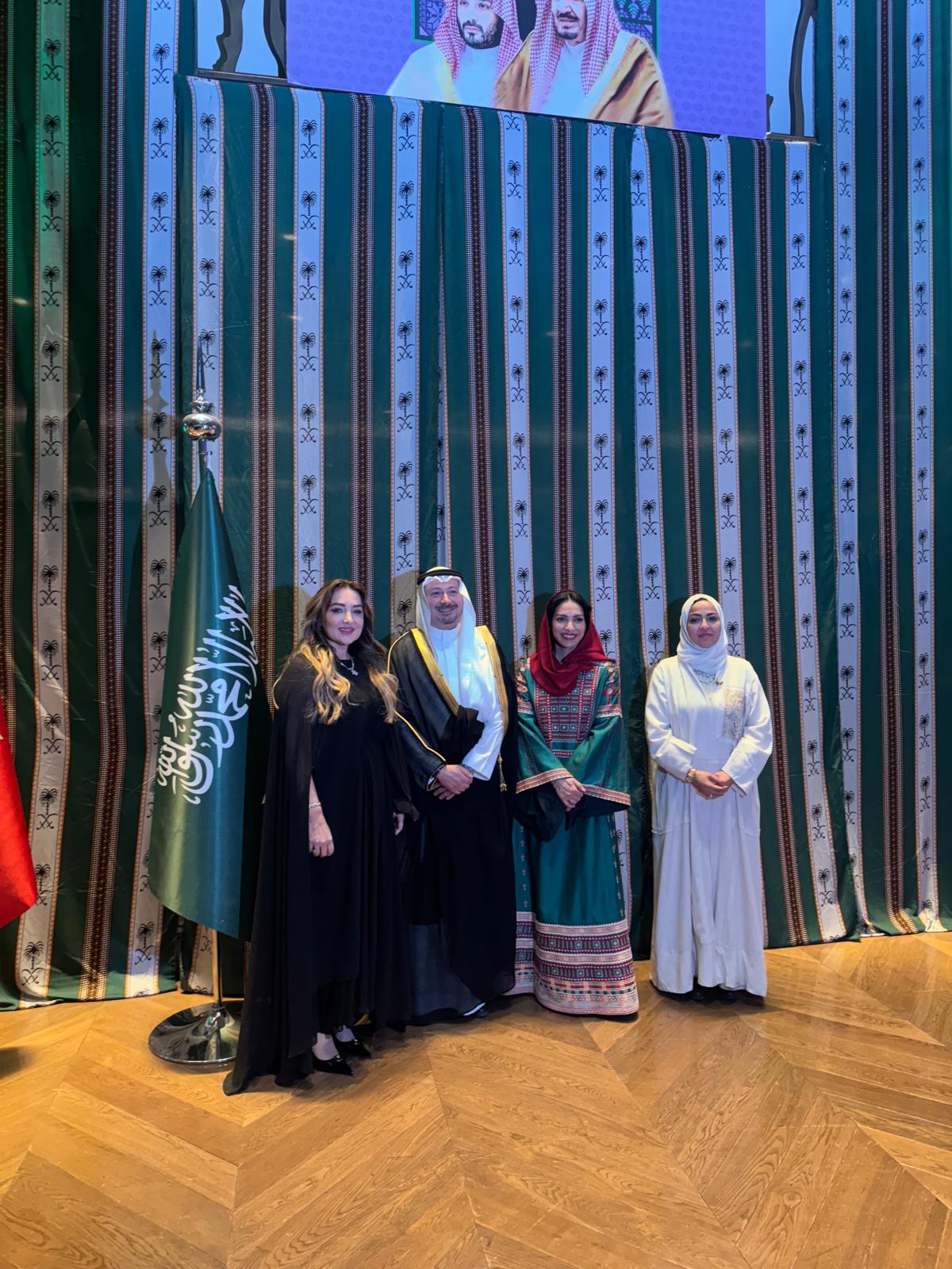 PRESIDENT ATASOY WAS A GUEST OF HONOR AT THE CELEBRATION OF SAUDI ARABIA'S 95TH NATIONAL DAY